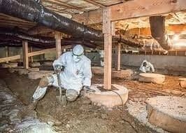 Picture related to Crawlspace Insulation https://servicewaterrestorationpros.com/wp-content/uploads/2023/08/Crawl-Space-Cleanup-Crawl-Space-Remediation-Crawlspace-Insulation-Crawl-Space-6ec1788f.jpeg
